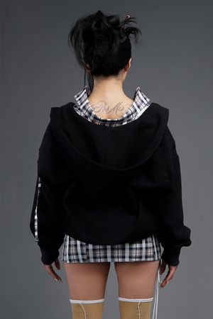 Pre-Order - Plaid Corset Micro Mini Skirt